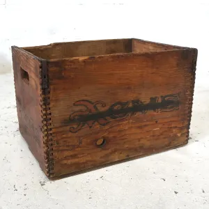 ACME ビンテージ ウッドボックス