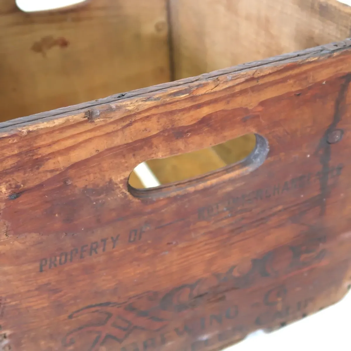 ACME ビンテージ ウッドボックス