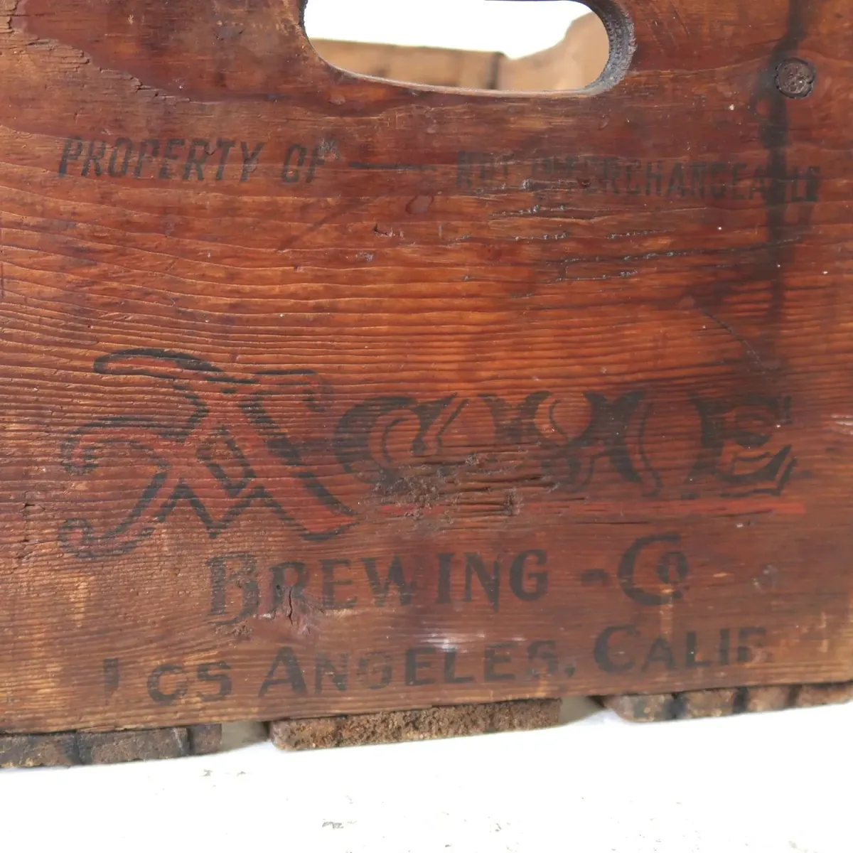 ACME ビンテージ ウッドボックス