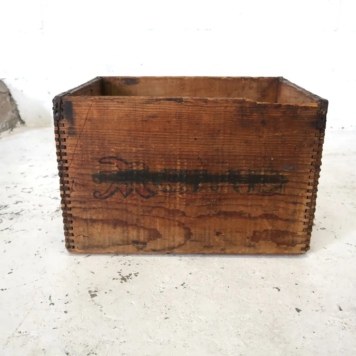 ACME ビンテージ ウッドボックス