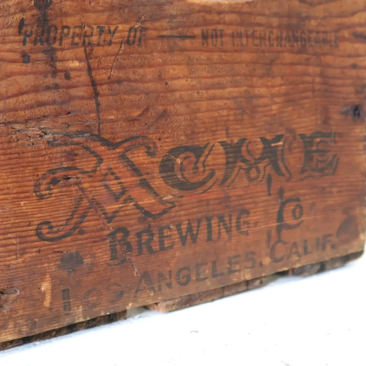 ACME ビンテージ ウッドボックス