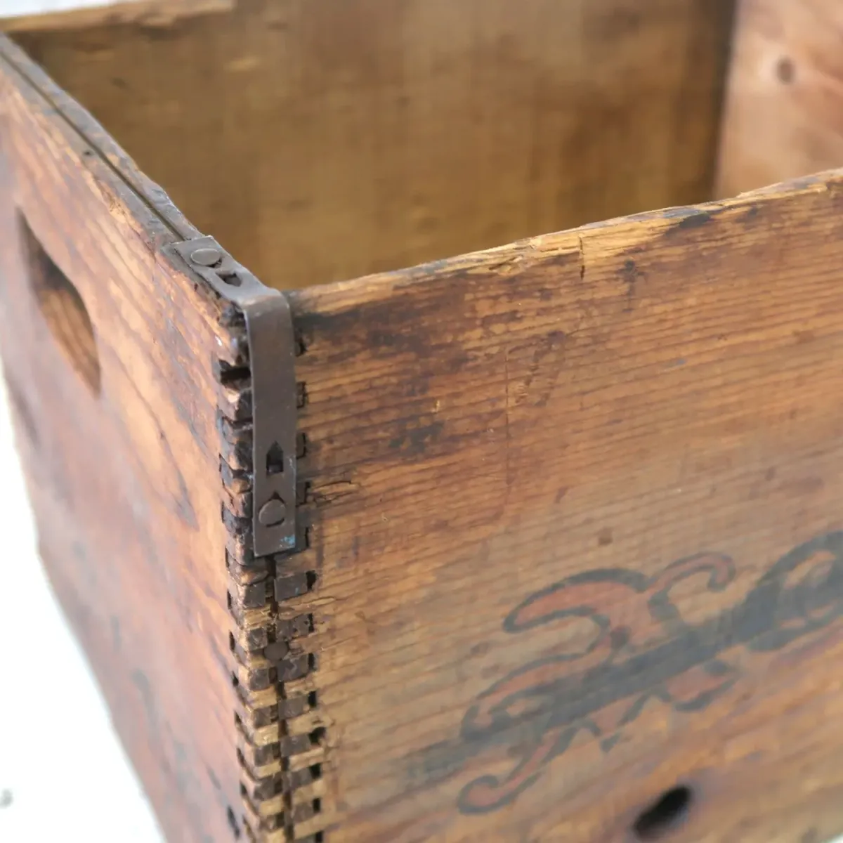 ACME ビンテージ ウッドボックス