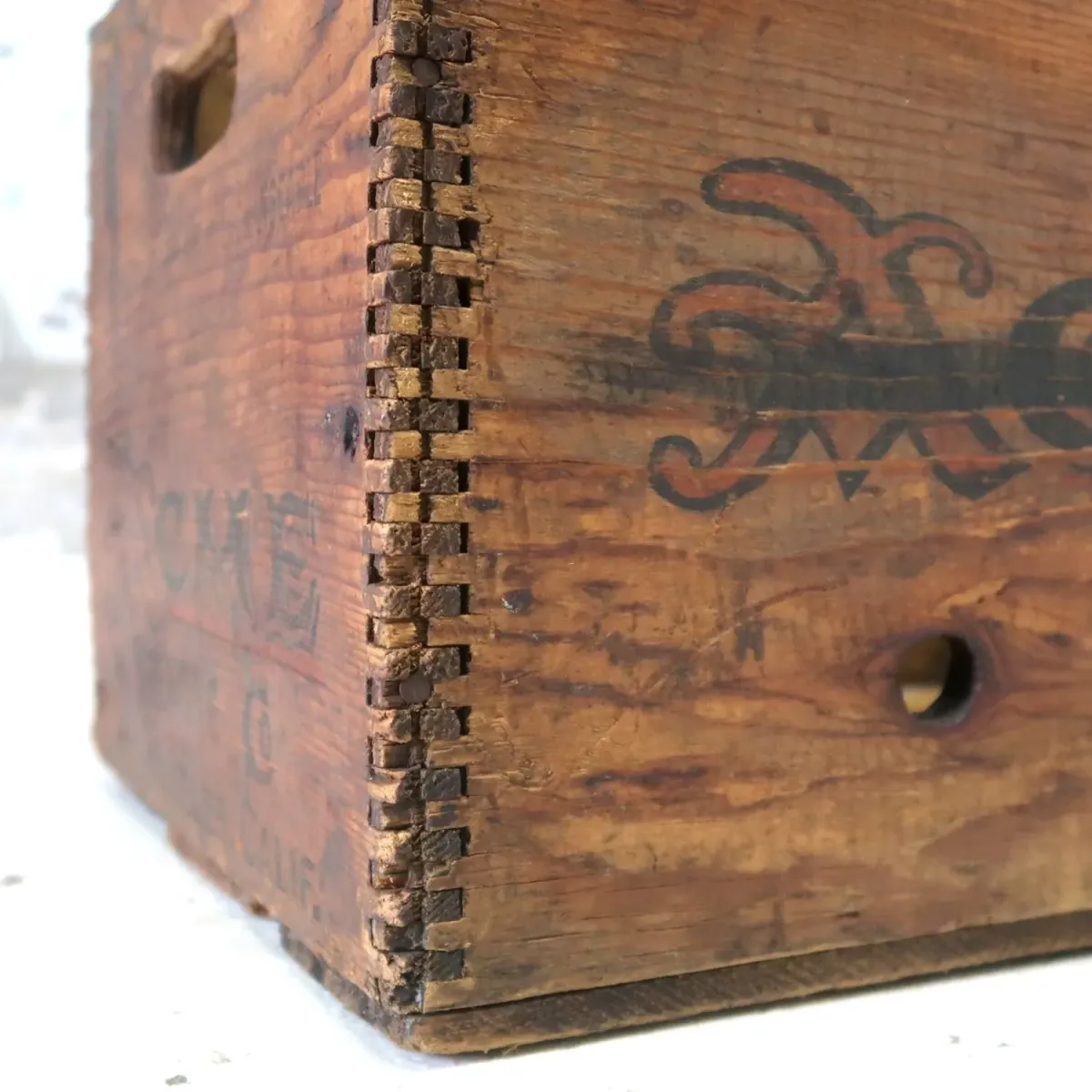 ACME ビンテージ ウッドボックス