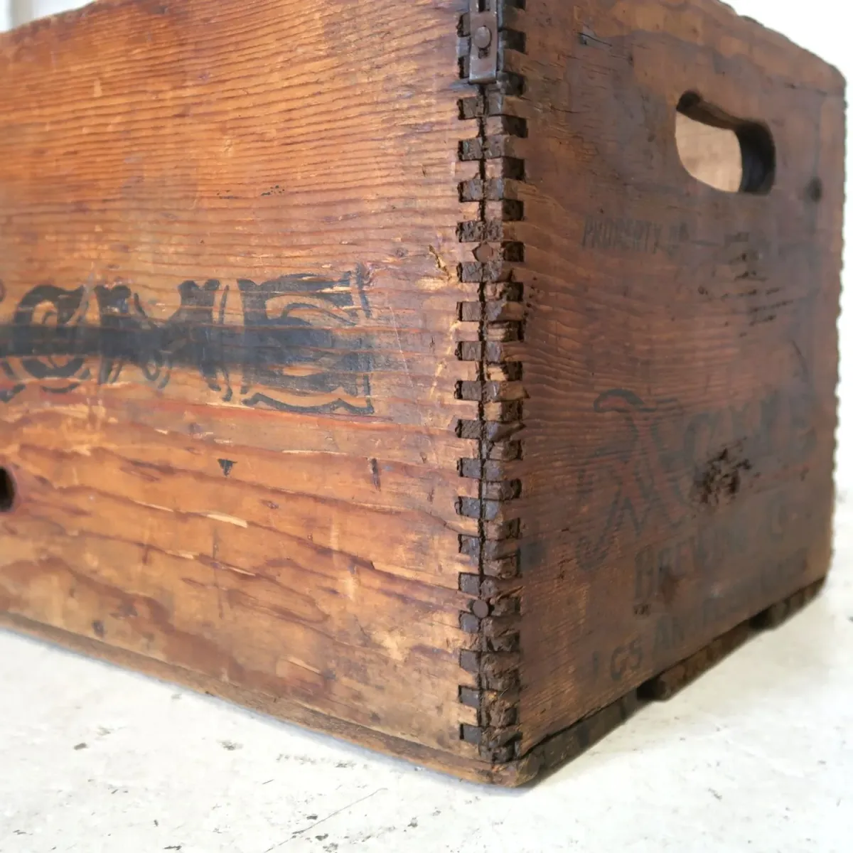 ACME ビンテージ ウッドボックス