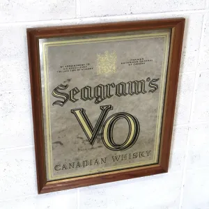 Seagram's VO ビンテージ パブミラー