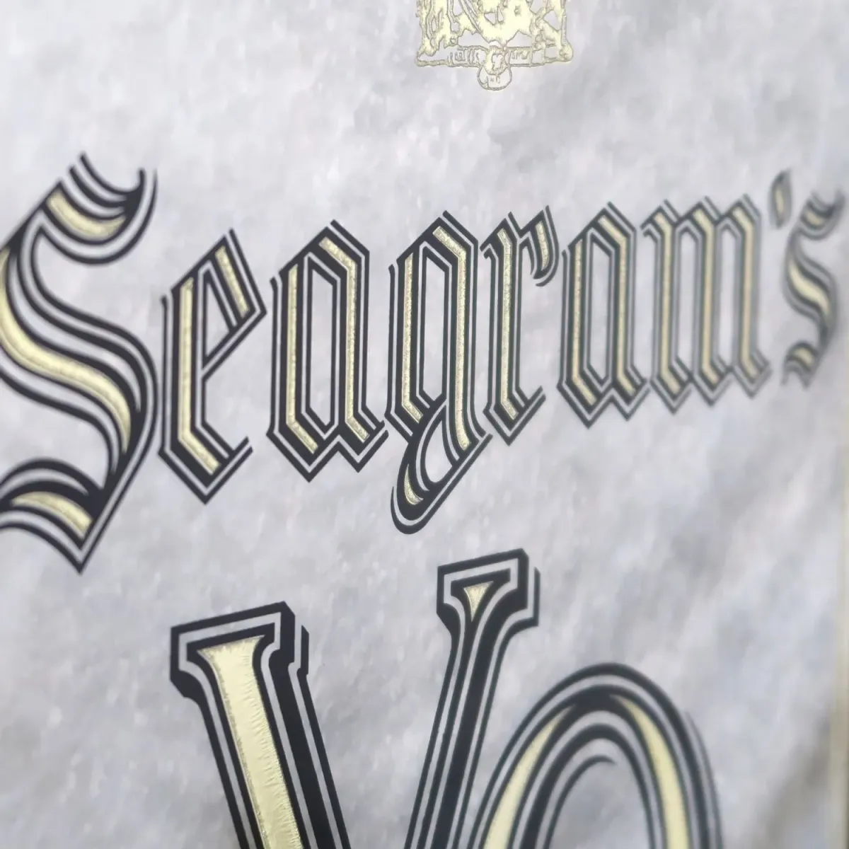 Seagram's VO ビンテージ パブミラー