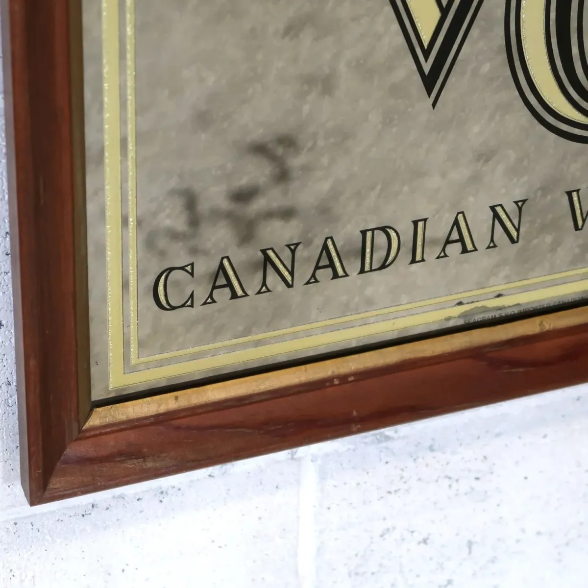 Seagram's VO ビンテージ パブミラー