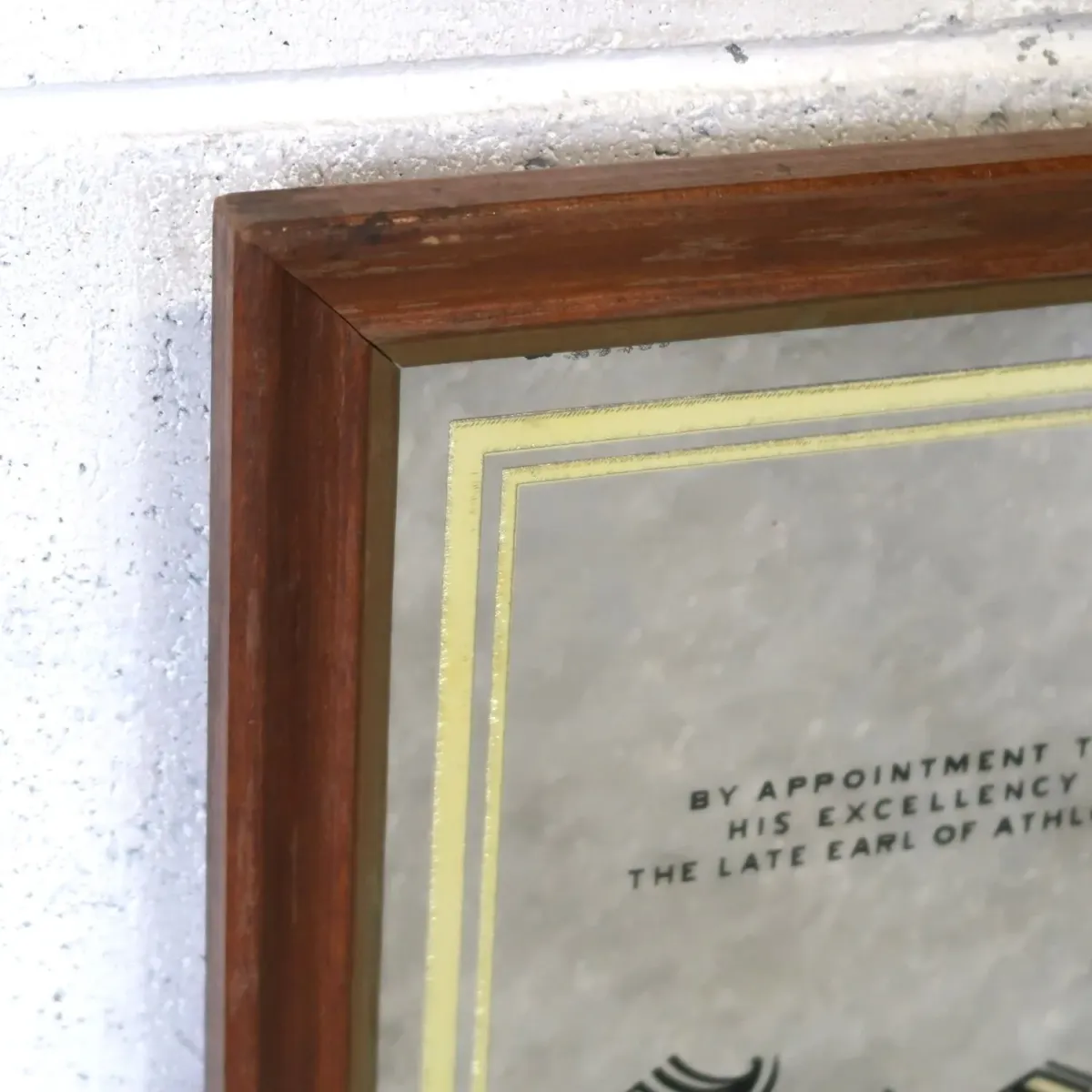 Seagram's VO ビンテージ パブミラー