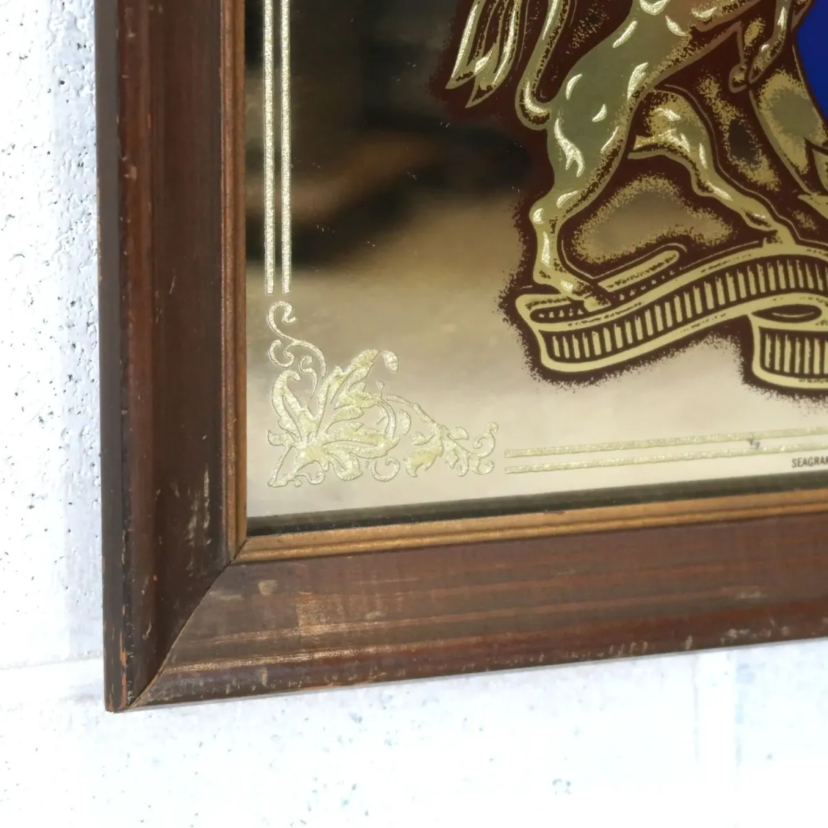 Seagram's VO ビンテージ パブミラー