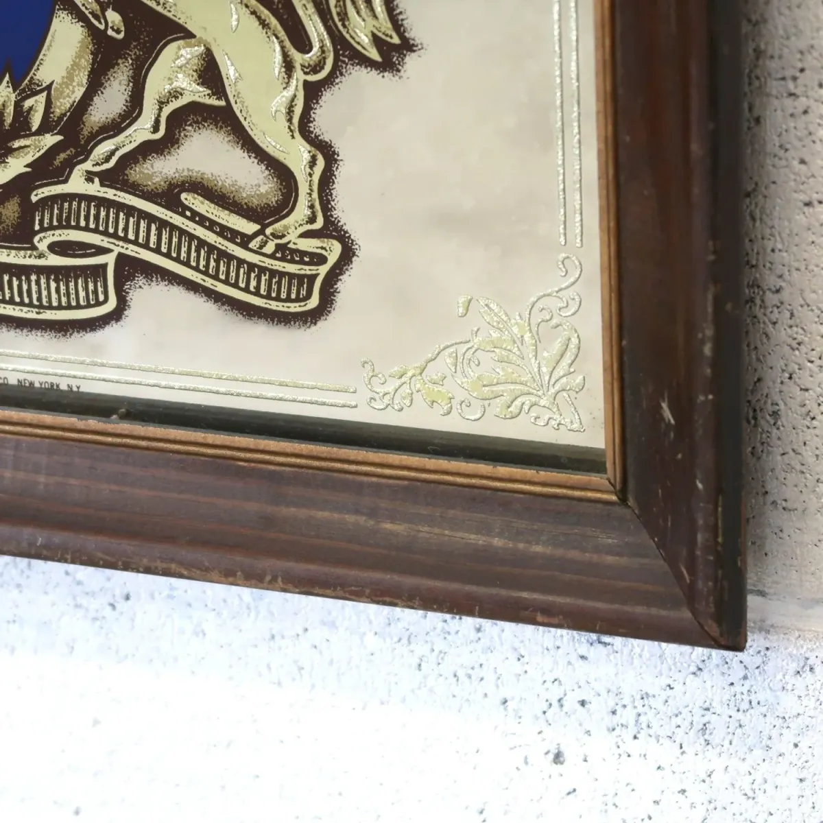 Seagram's VO ビンテージ パブミラー