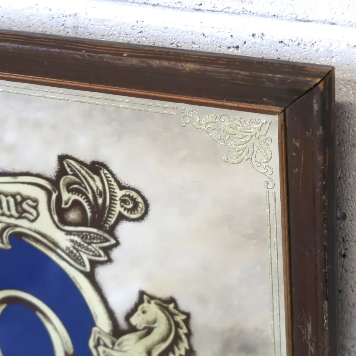 Seagram's VO ビンテージ パブミラー