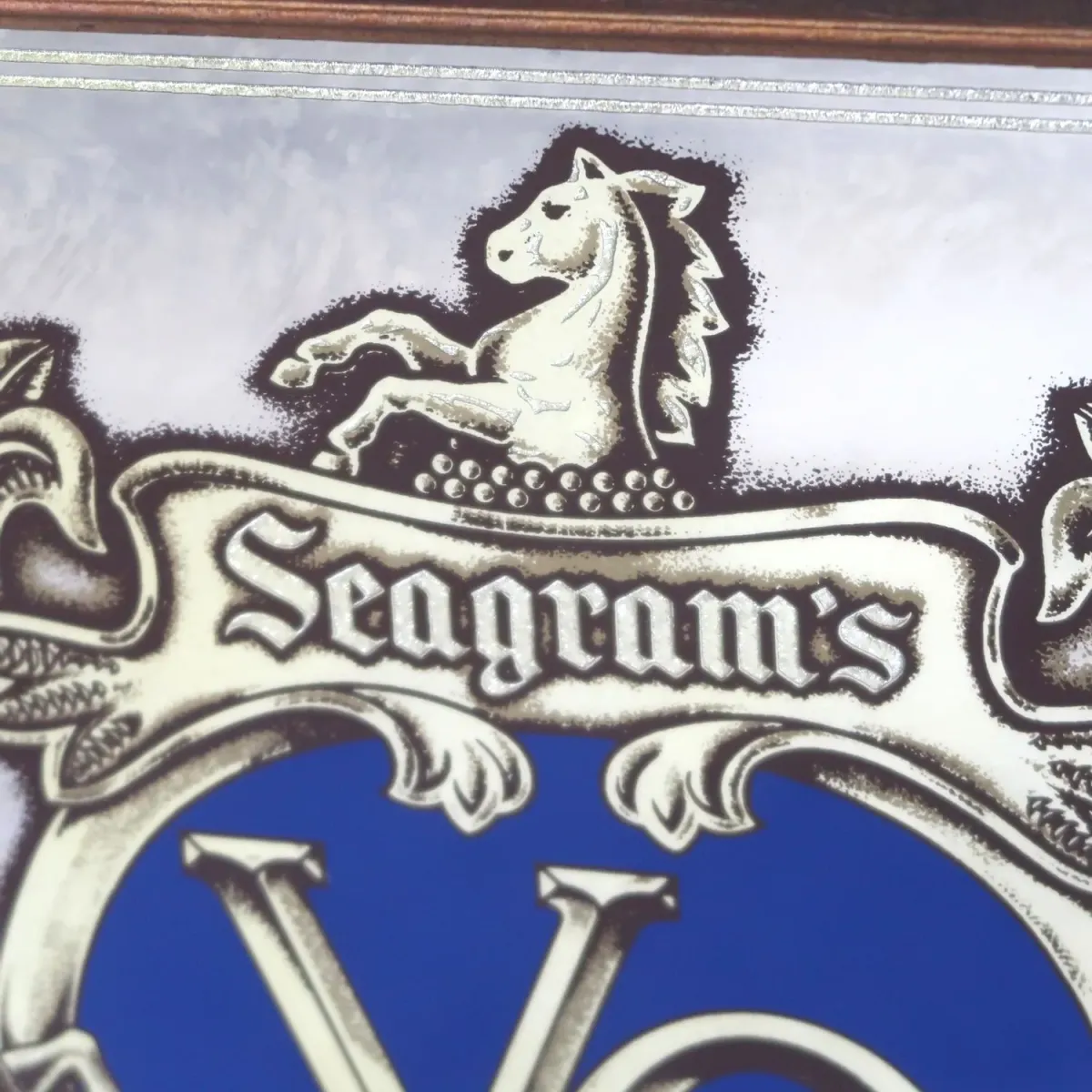 Seagram's VO ビンテージ パブミラー