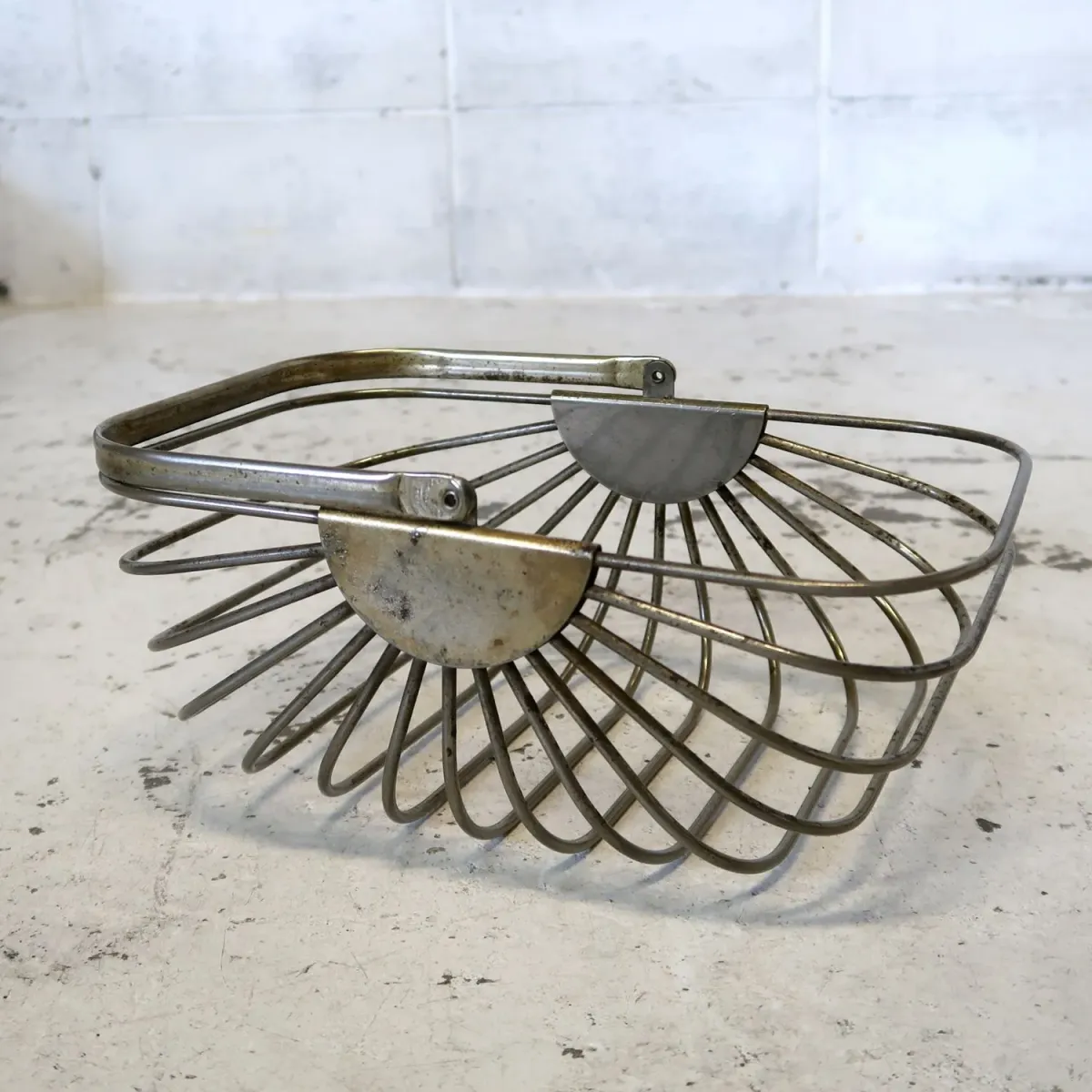 GODINGER ビンテージ ワイヤーバスケット