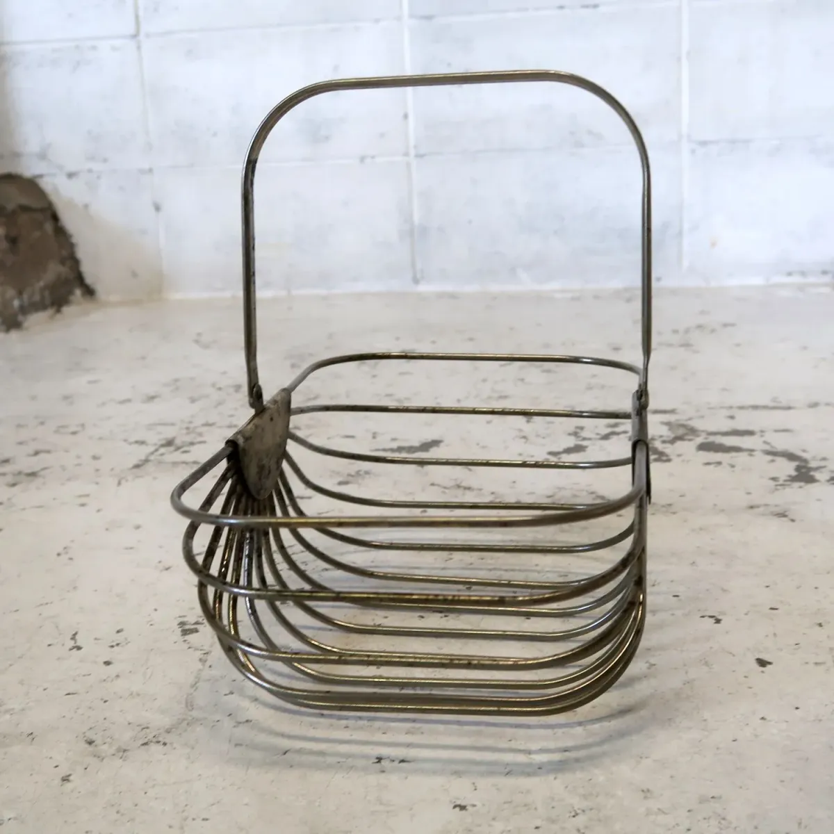 GODINGER ビンテージ ワイヤーバスケット