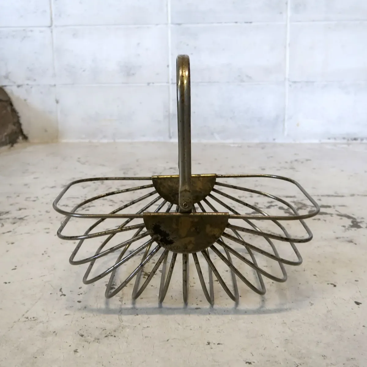 GODINGER ビンテージ ワイヤーバスケット