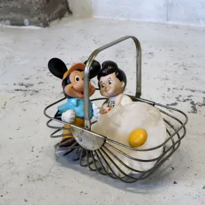 GODINGER ビンテージ ワイヤーバスケット