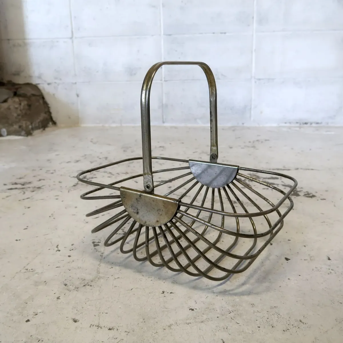 GODINGER ビンテージ ワイヤーバスケット