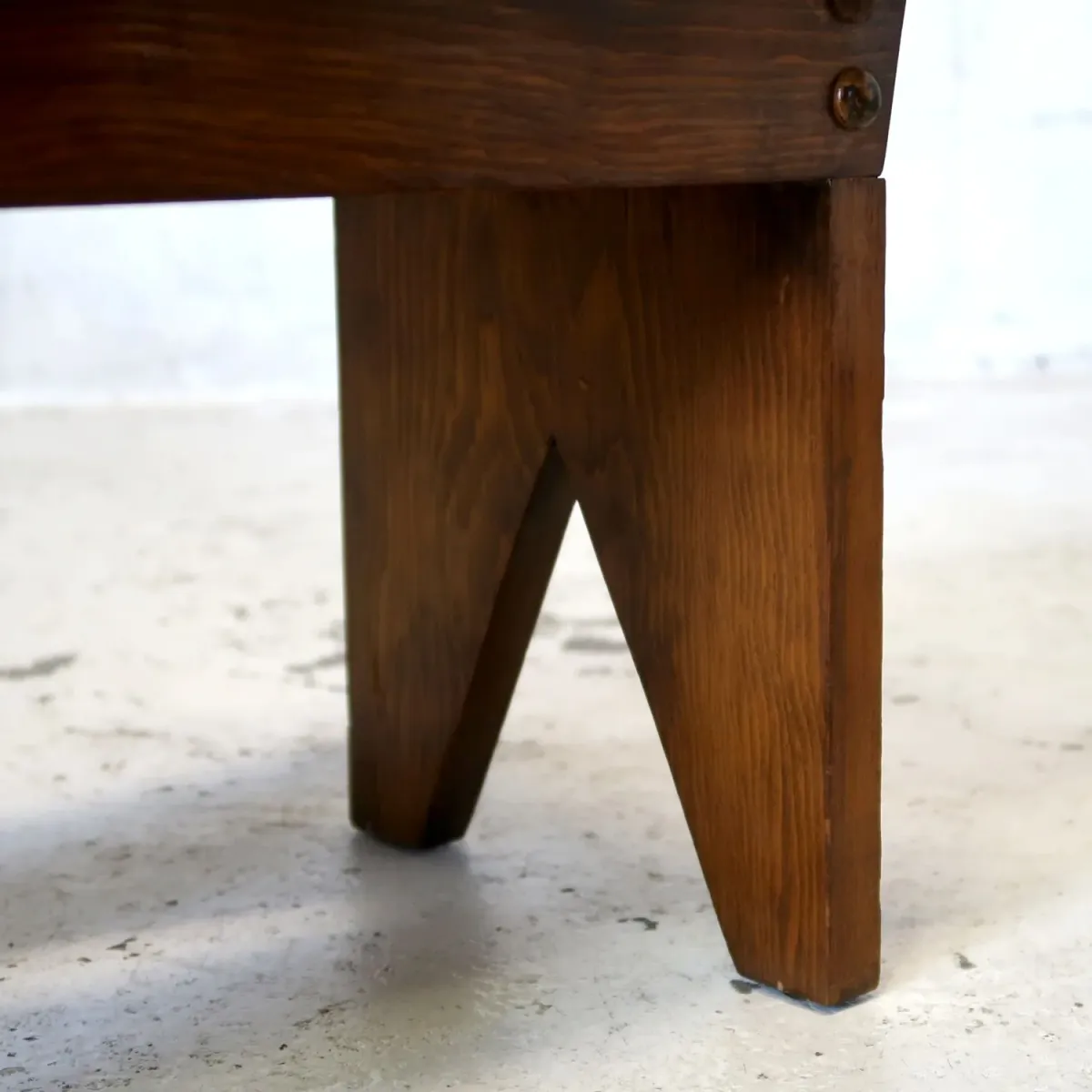 ビンテージ ミルキングスツール ウッドスツール