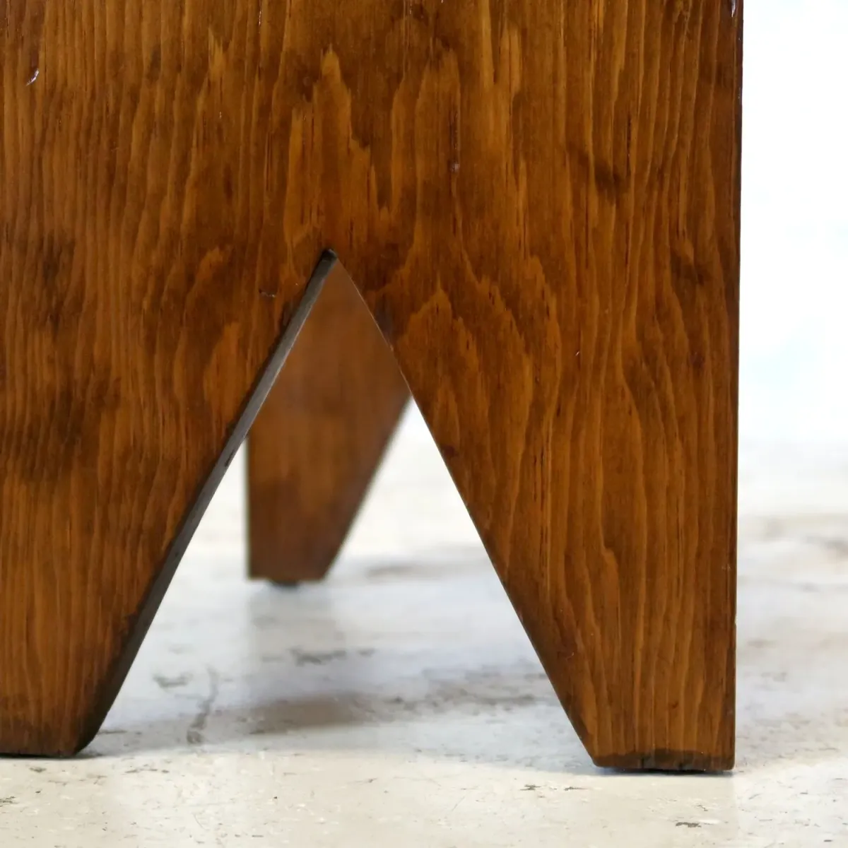 ビンテージ ミルキングスツール ウッドスツール