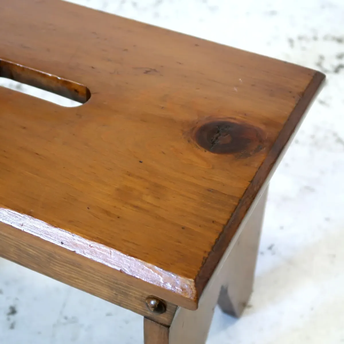 ビンテージ ミルキングスツール ウッドスツール