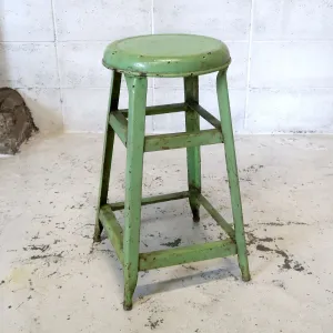 ビンテージ メタルスツール