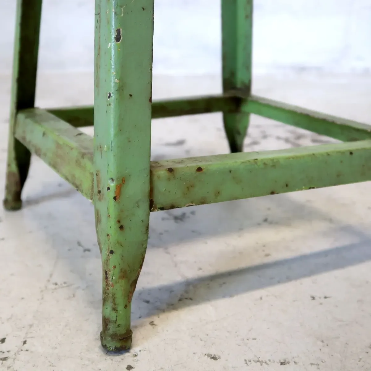 ビンテージ メタルスツール