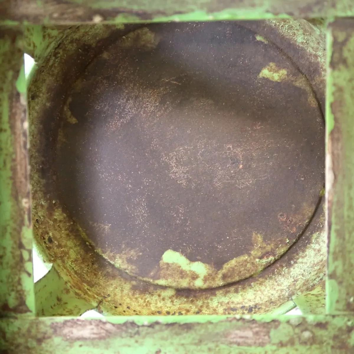 ビンテージ メタルスツール