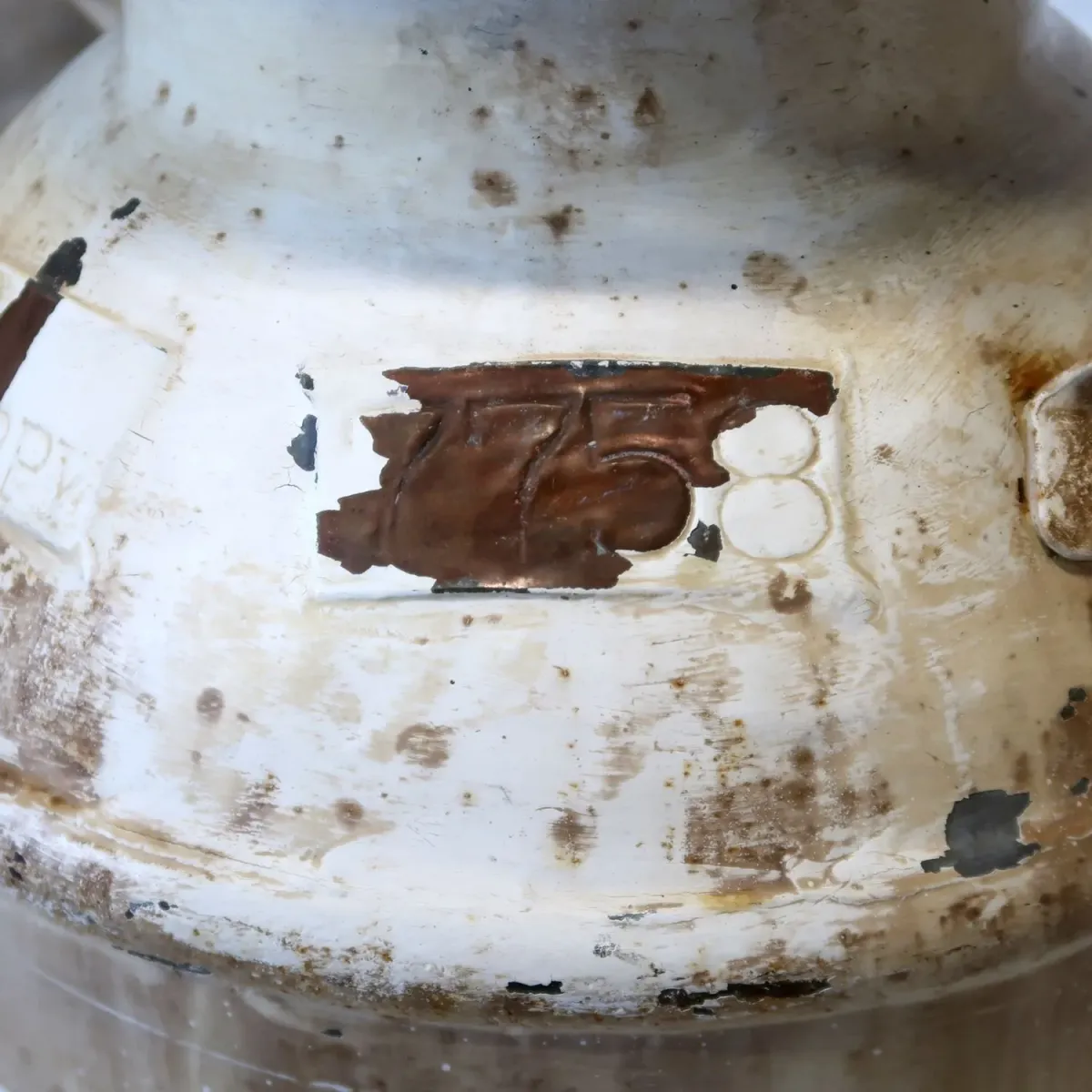 アンティーク ミルク缶