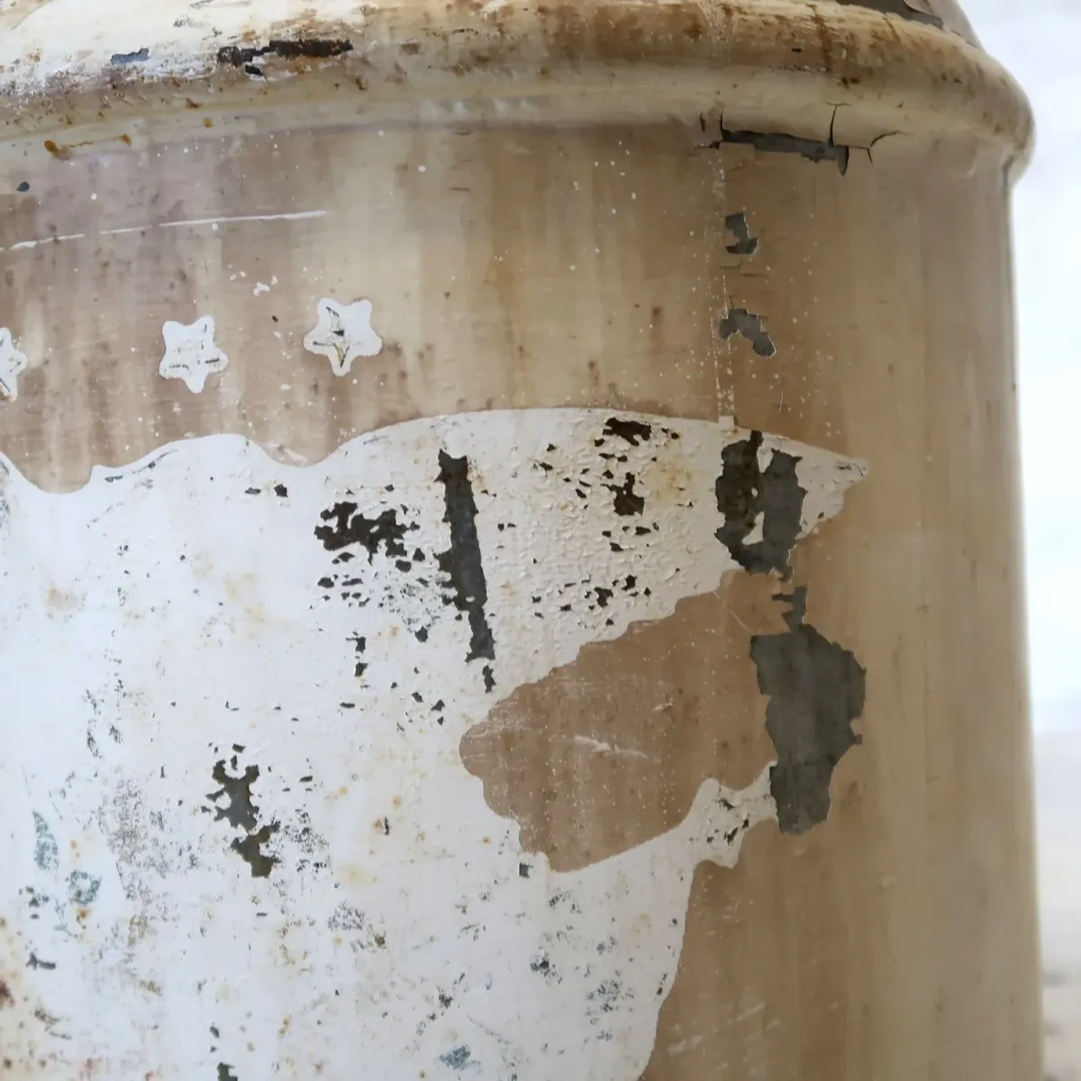 アンティーク ミルク缶