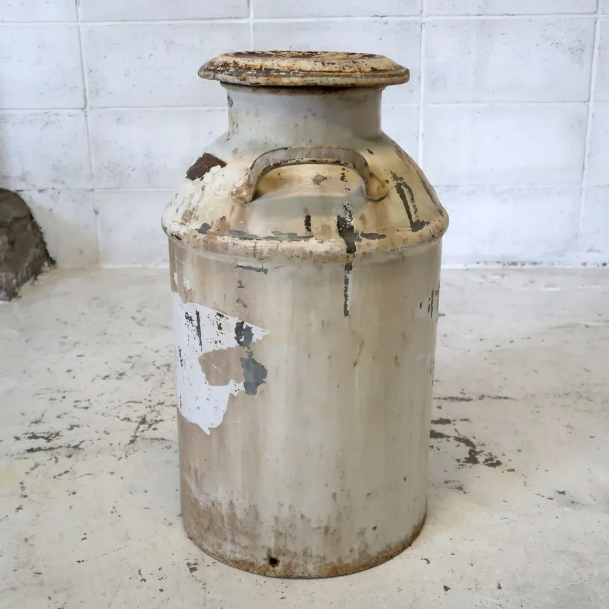 アンティーク ミルク缶