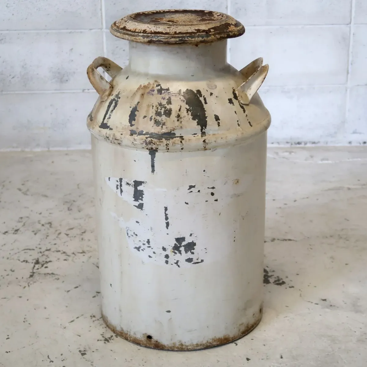 アンティーク ミルク缶