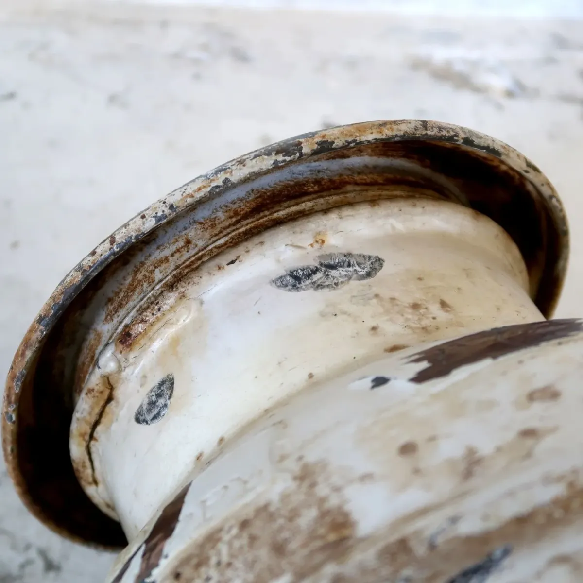 アンティーク ミルク缶