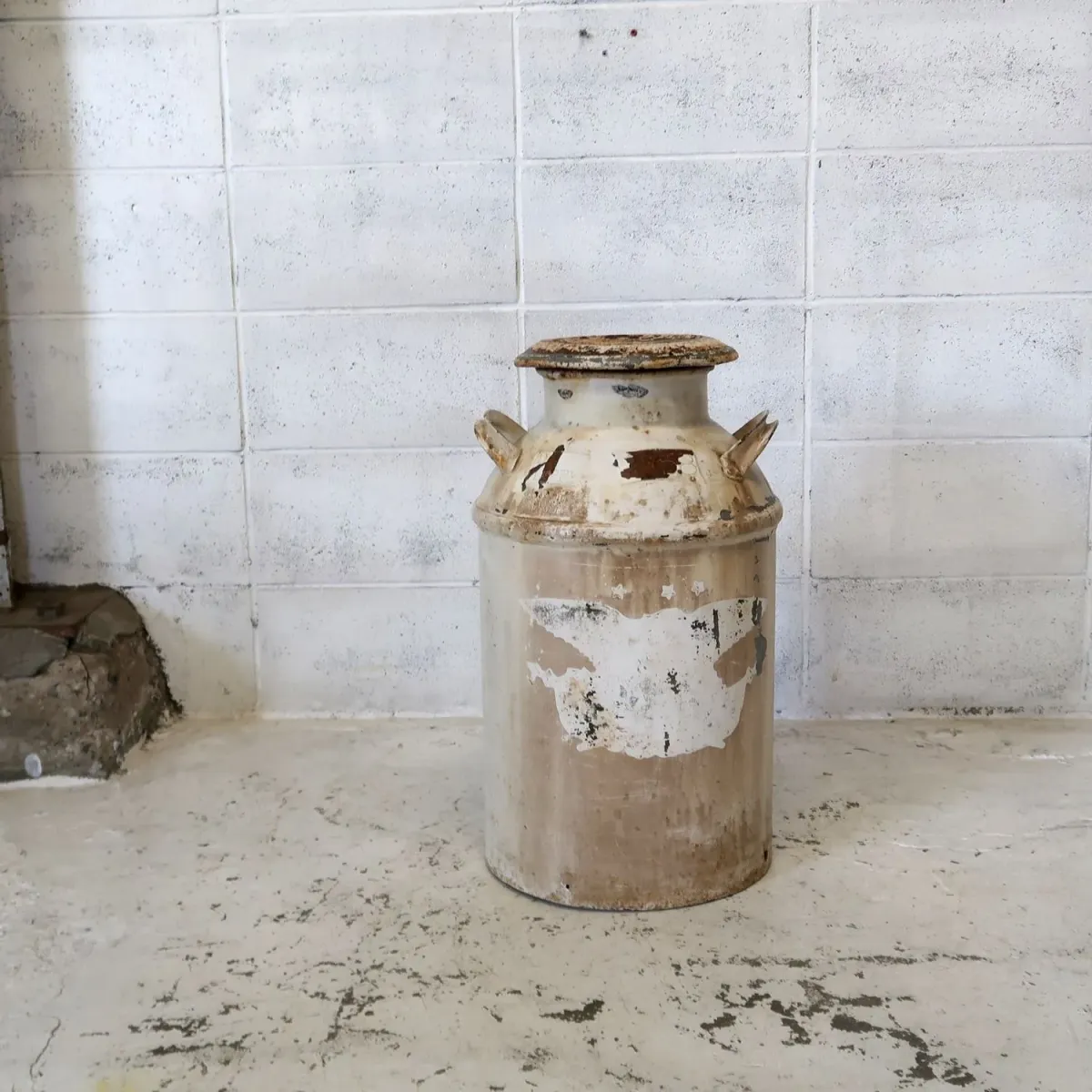 アンティーク ミルク缶