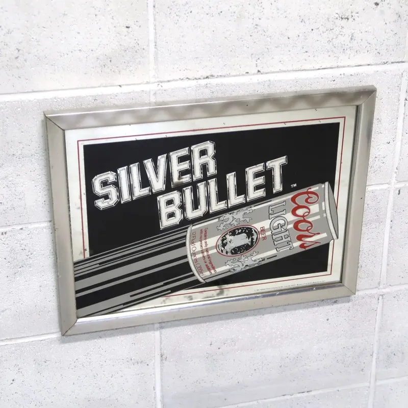 Coors LIGHT ビンテージ パブミラー