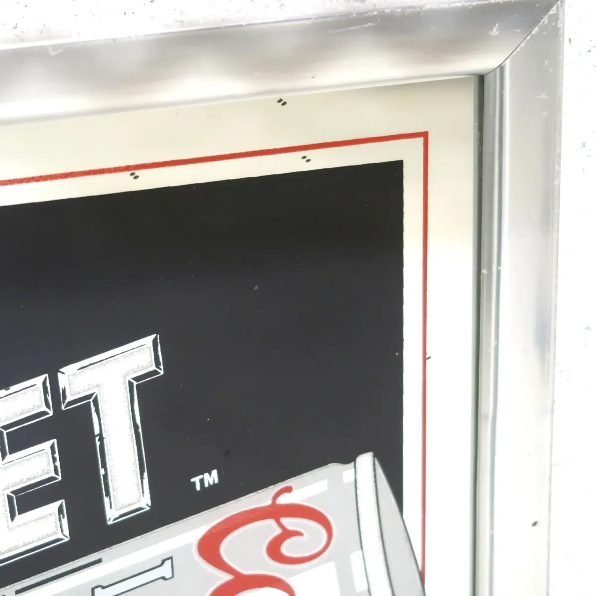 Coors LIGHT ビンテージ パブミラー