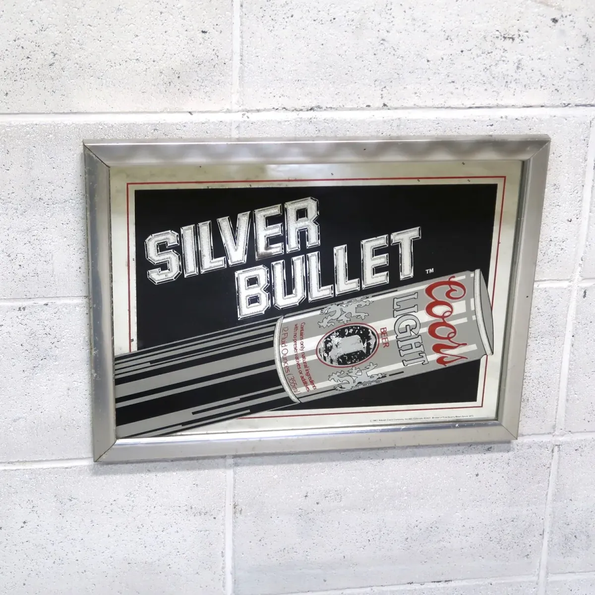 Coors LIGHT ビンテージ パブミラー