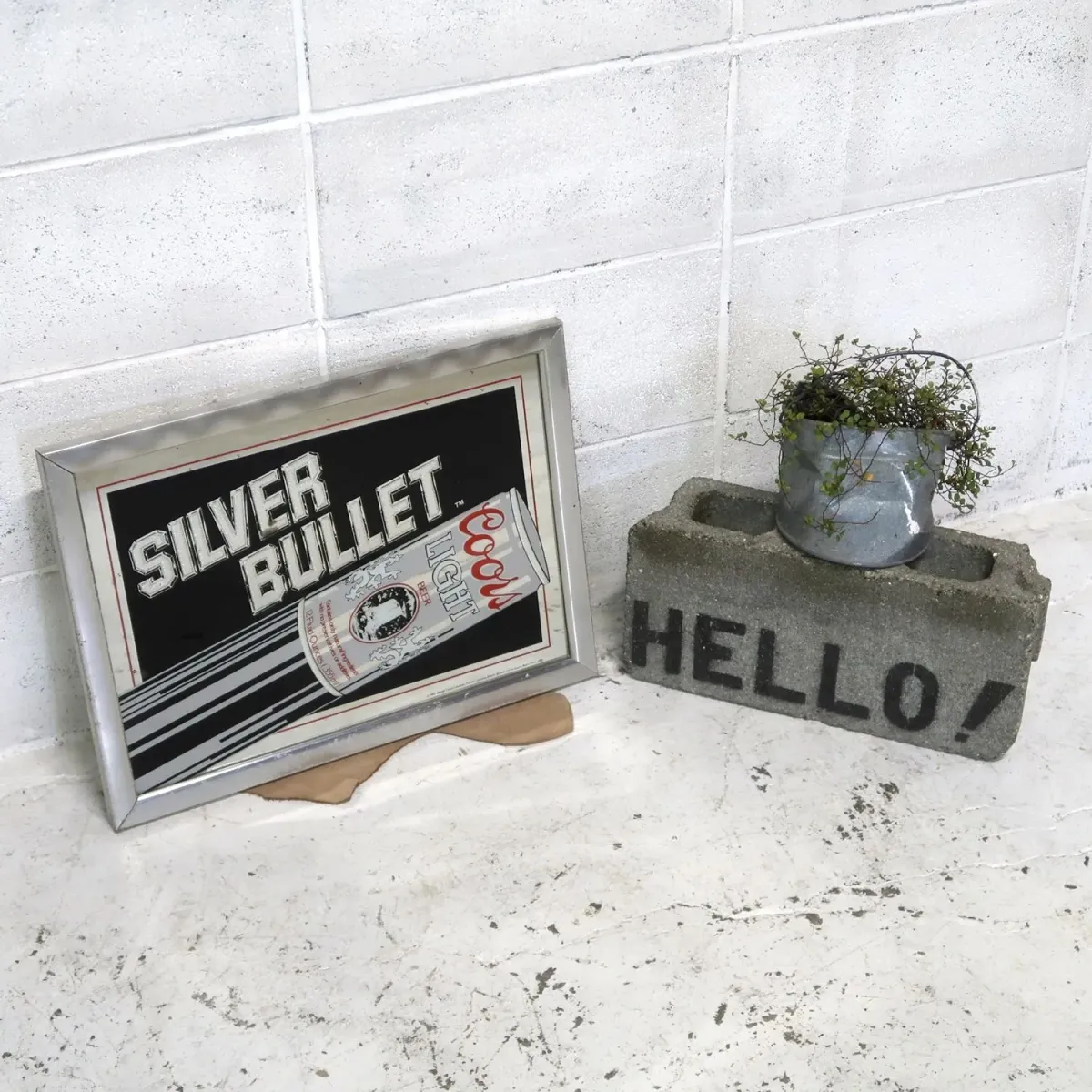 Coors LIGHT ビンテージ パブミラー