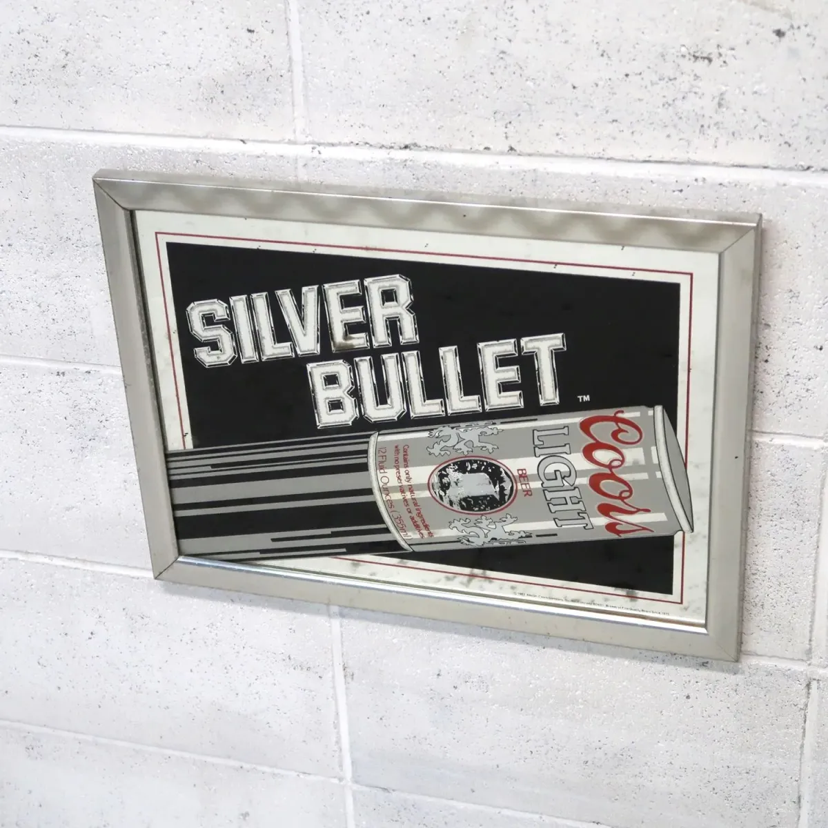 Coors LIGHT ビンテージ パブミラー