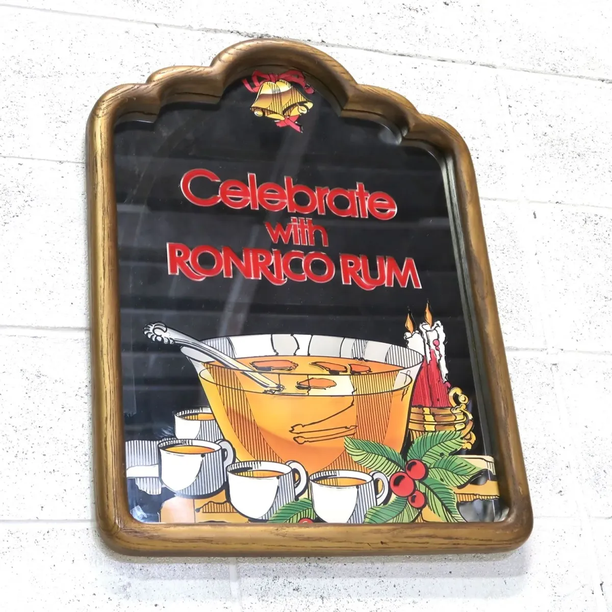 RONRICO RUM ビンテージ パブミラー