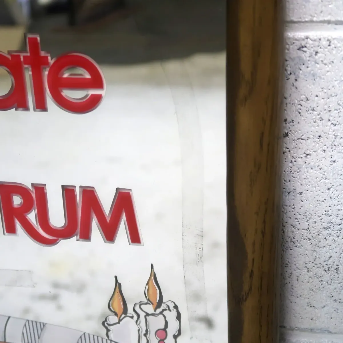 RONRICO RUM ビンテージ パブミラー