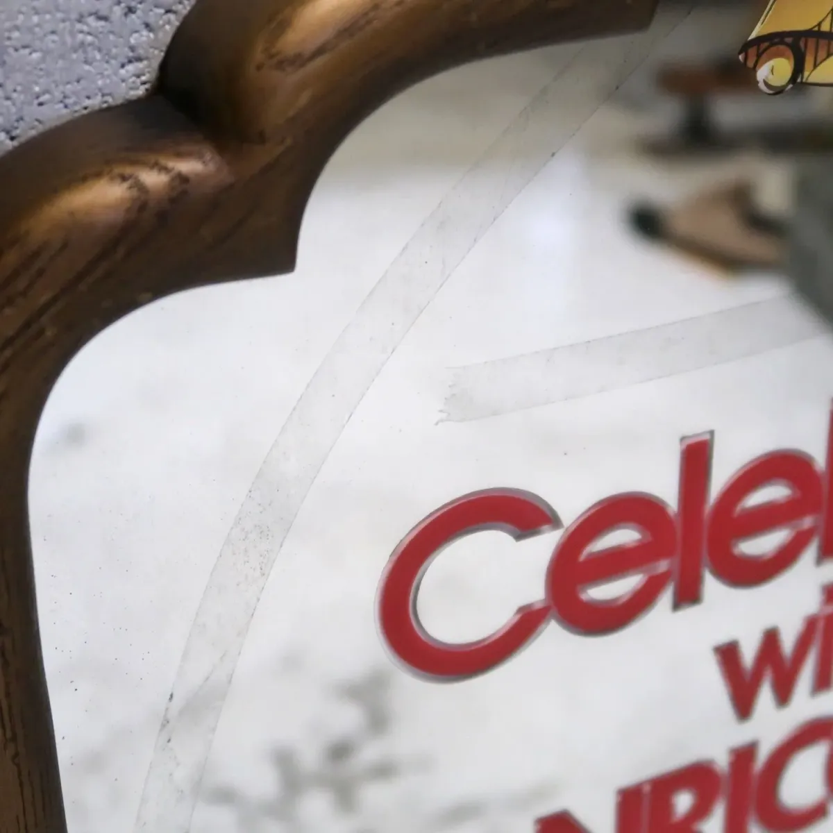 RONRICO RUM ビンテージ パブミラー