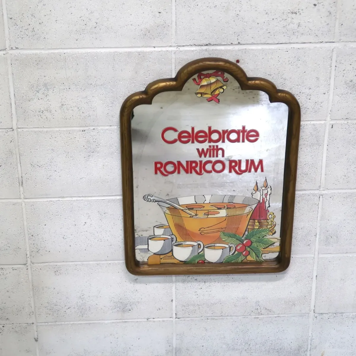 RONRICO RUM ビンテージ パブミラー