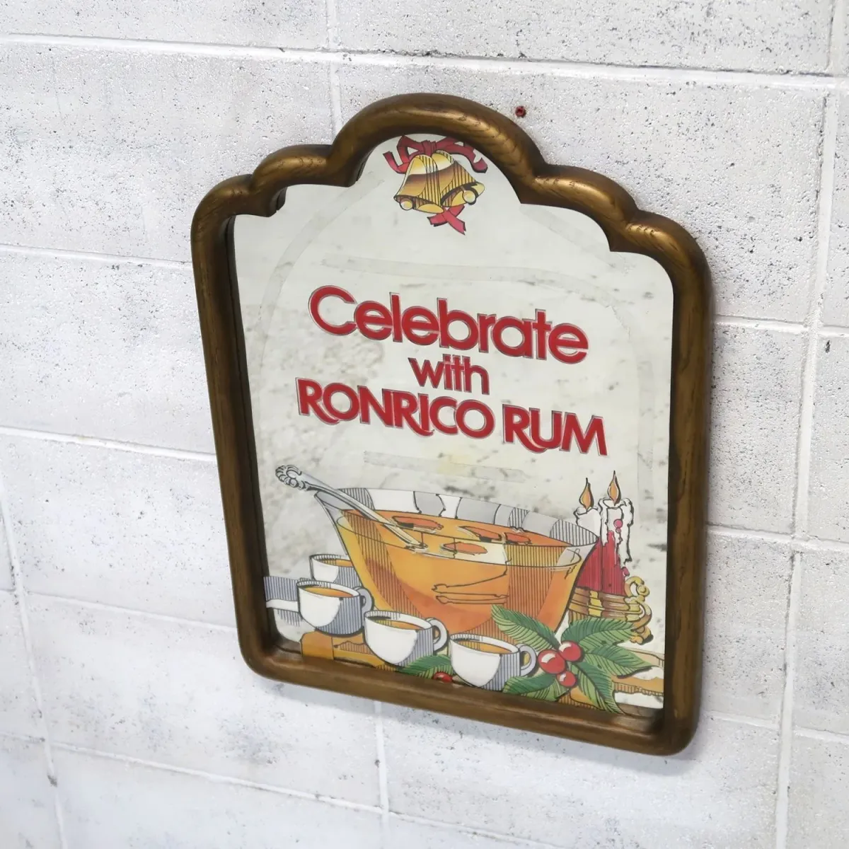 RONRICO RUM ビンテージ パブミラー