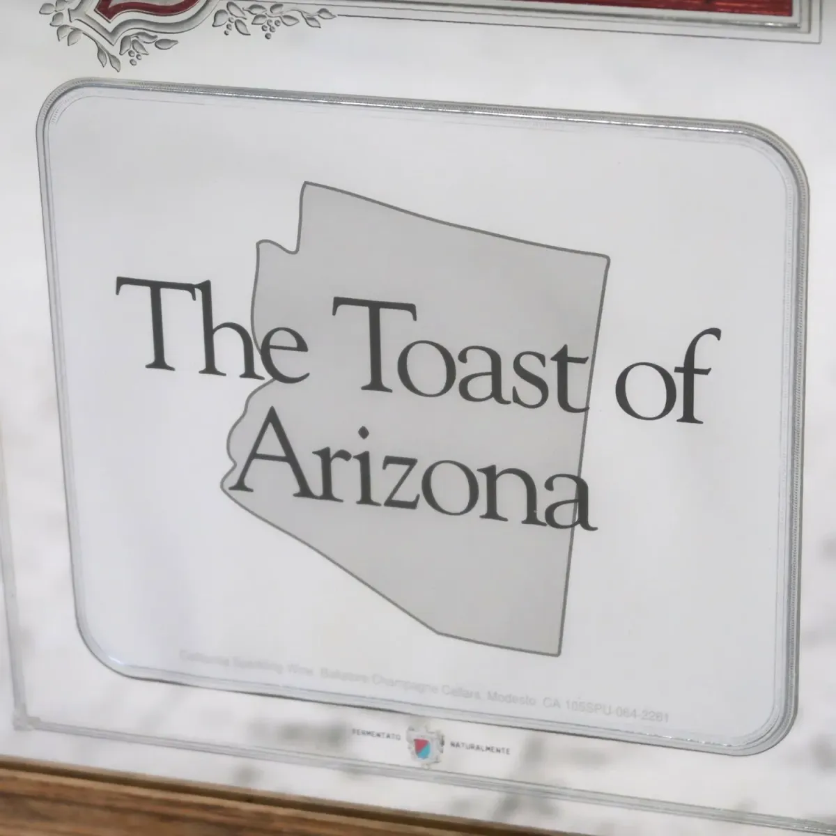 BALLATORE ビンテージ パブミラー