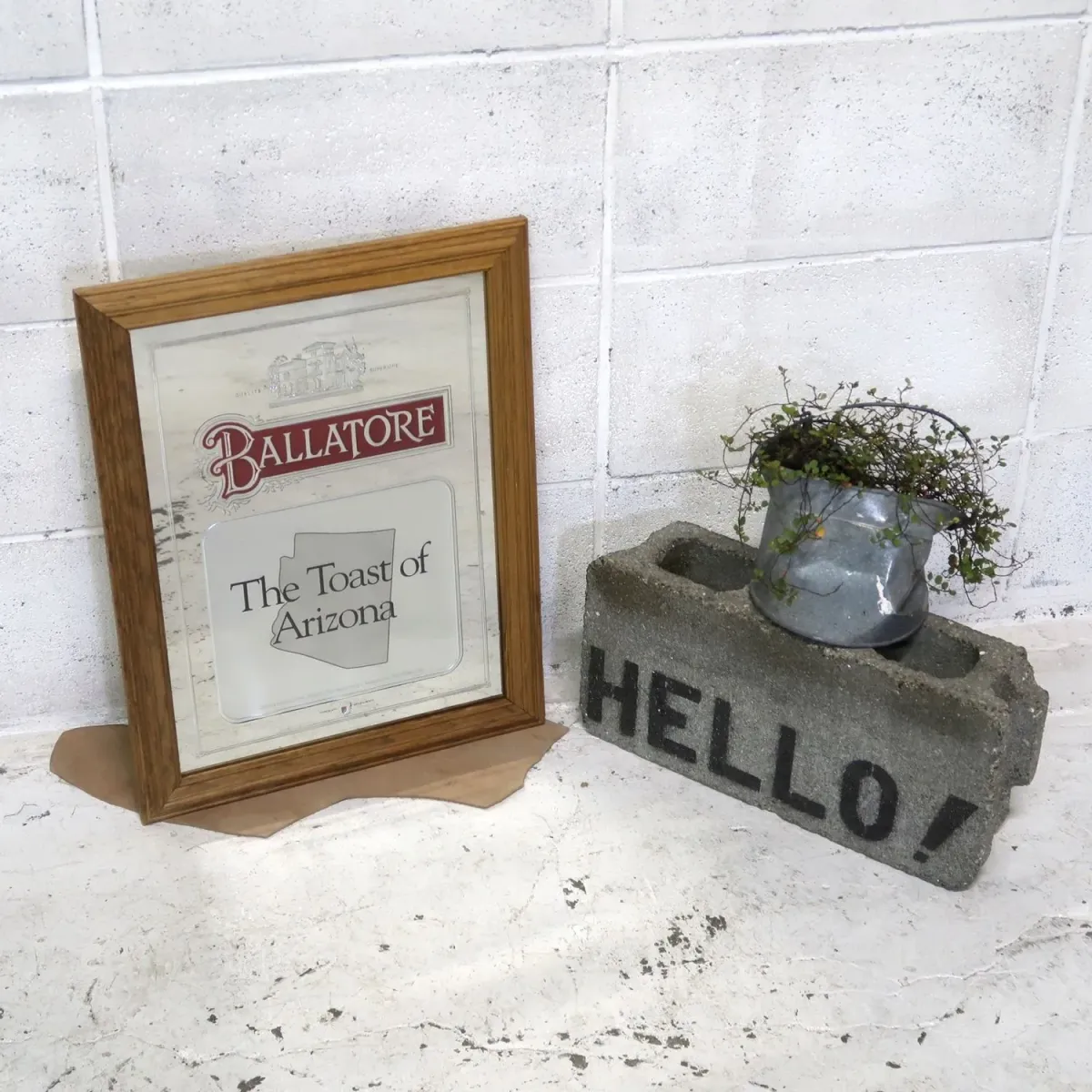 BALLATORE ビンテージ パブミラー