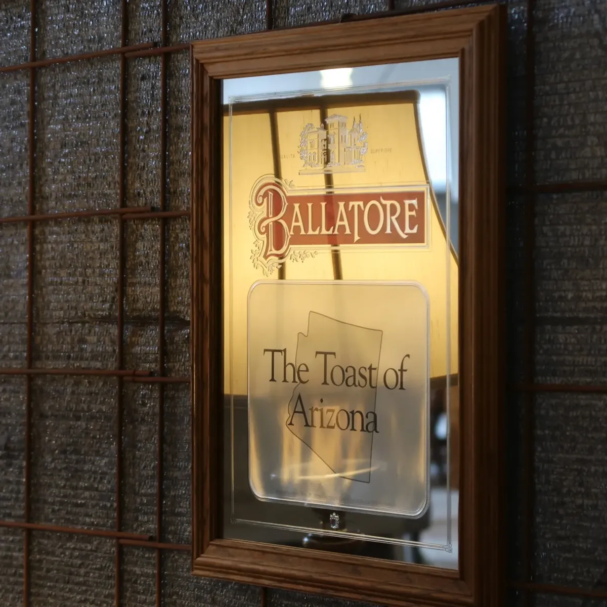 BALLATORE ビンテージ パブミラー