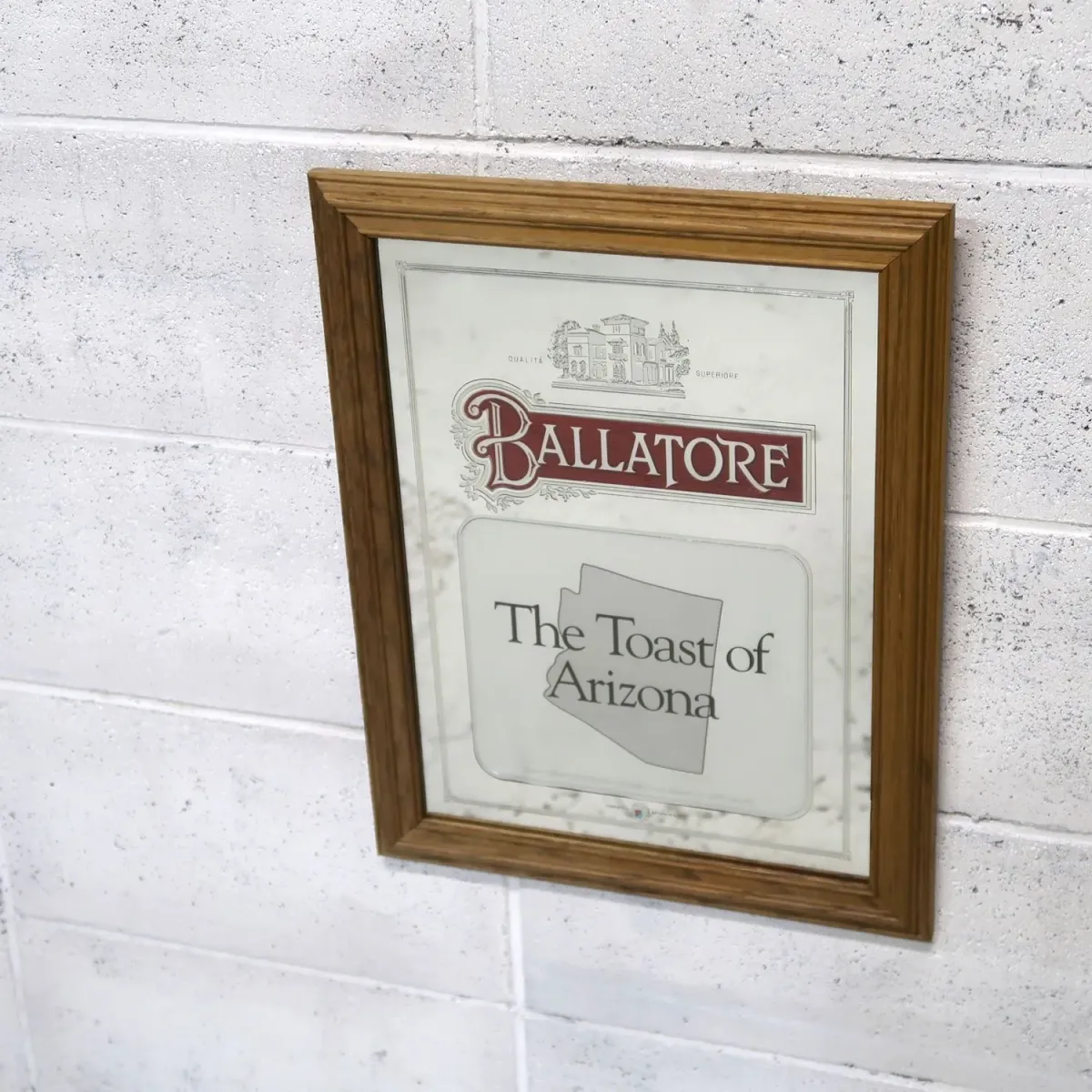 BALLATORE ビンテージ パブミラー