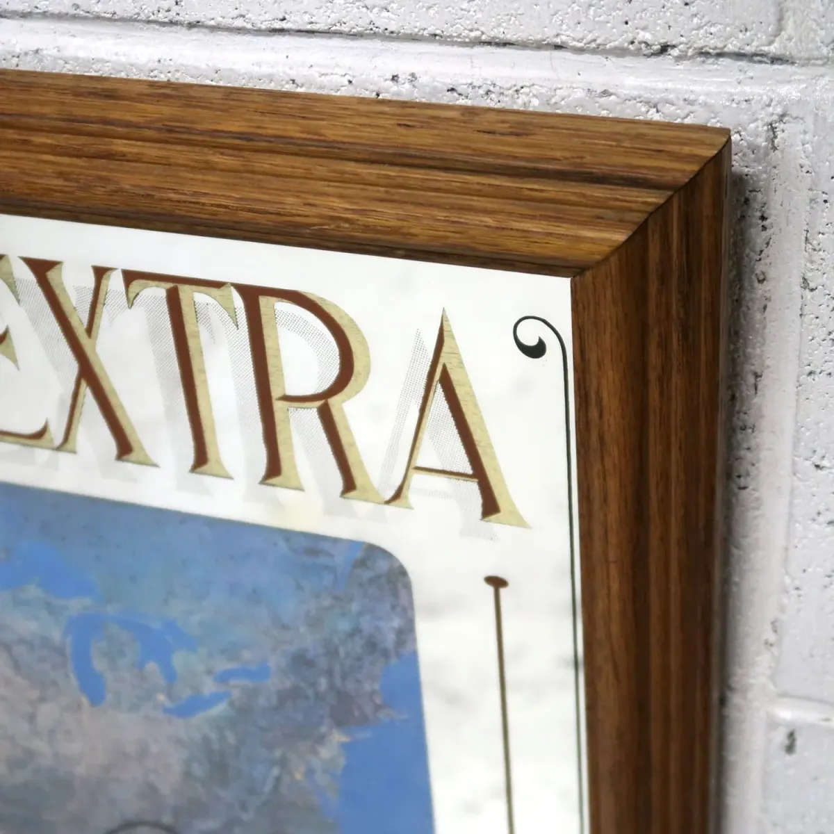 CALVERT EXTRA ビンテージ パブミラー