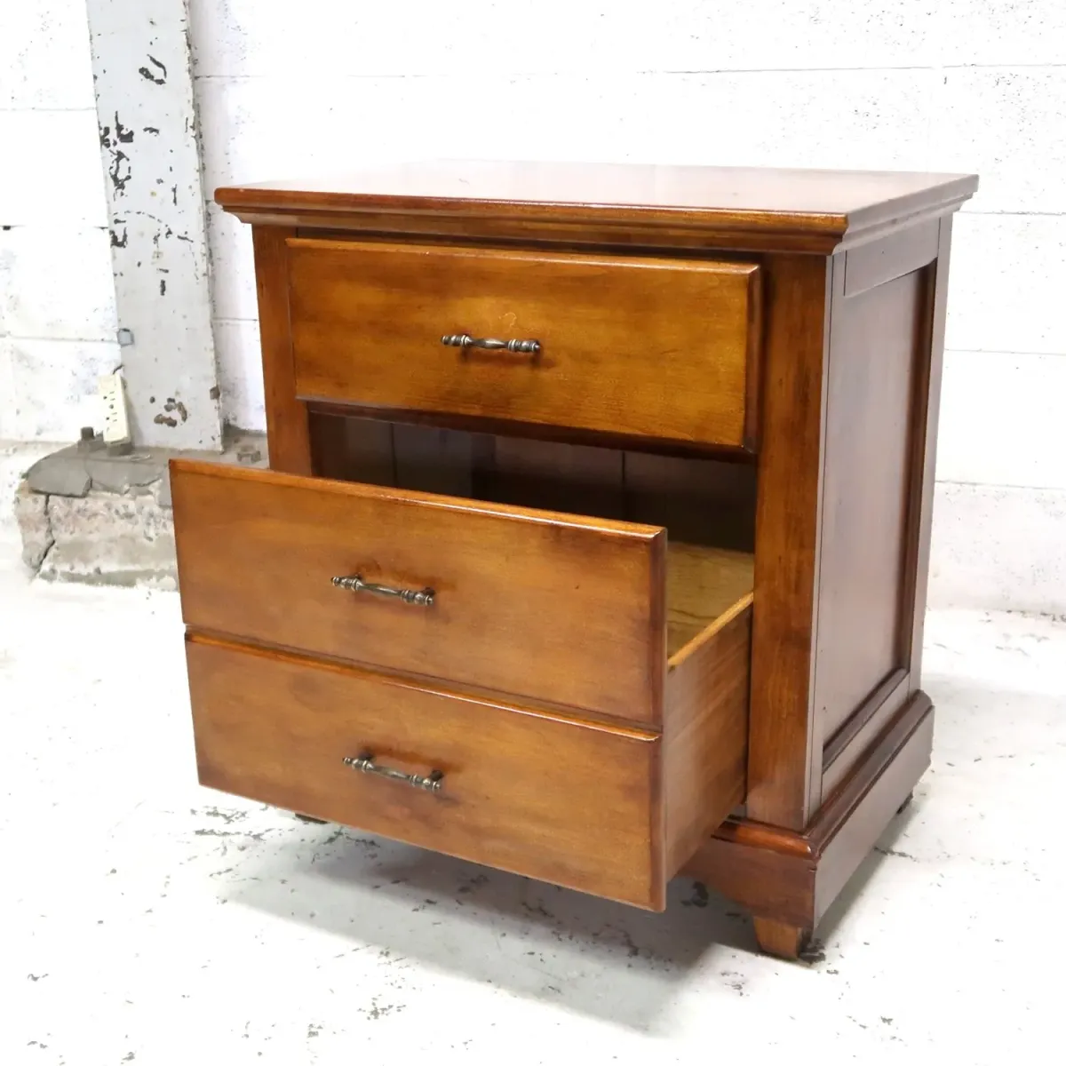 アンティーク ウッドキャビネット