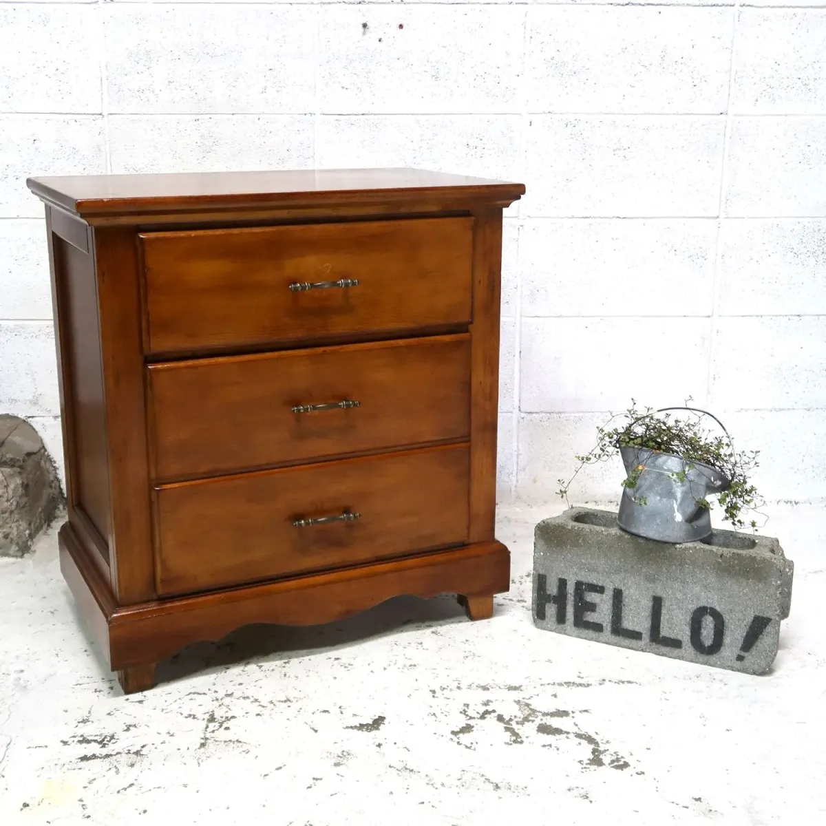 アンティーク ウッドキャビネット